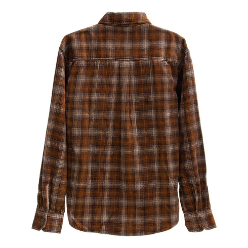 Carhartt WIP L/S Flint Shirt Wiley Check/Hamilton Brown Rinsed I029442_16U_02 Degli Uberti